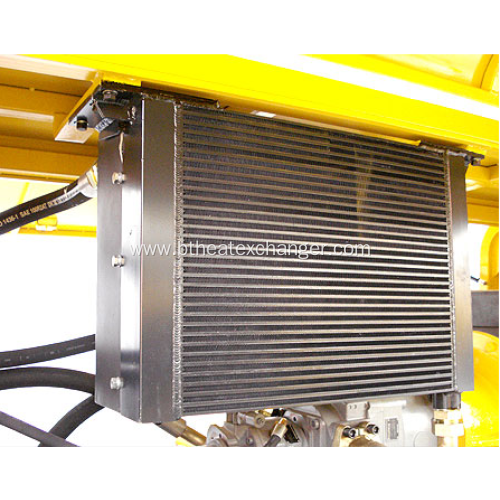 Heat Exchanger for Concrete Pump Vehicle